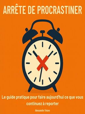 cover image of Arrête de procrastiner